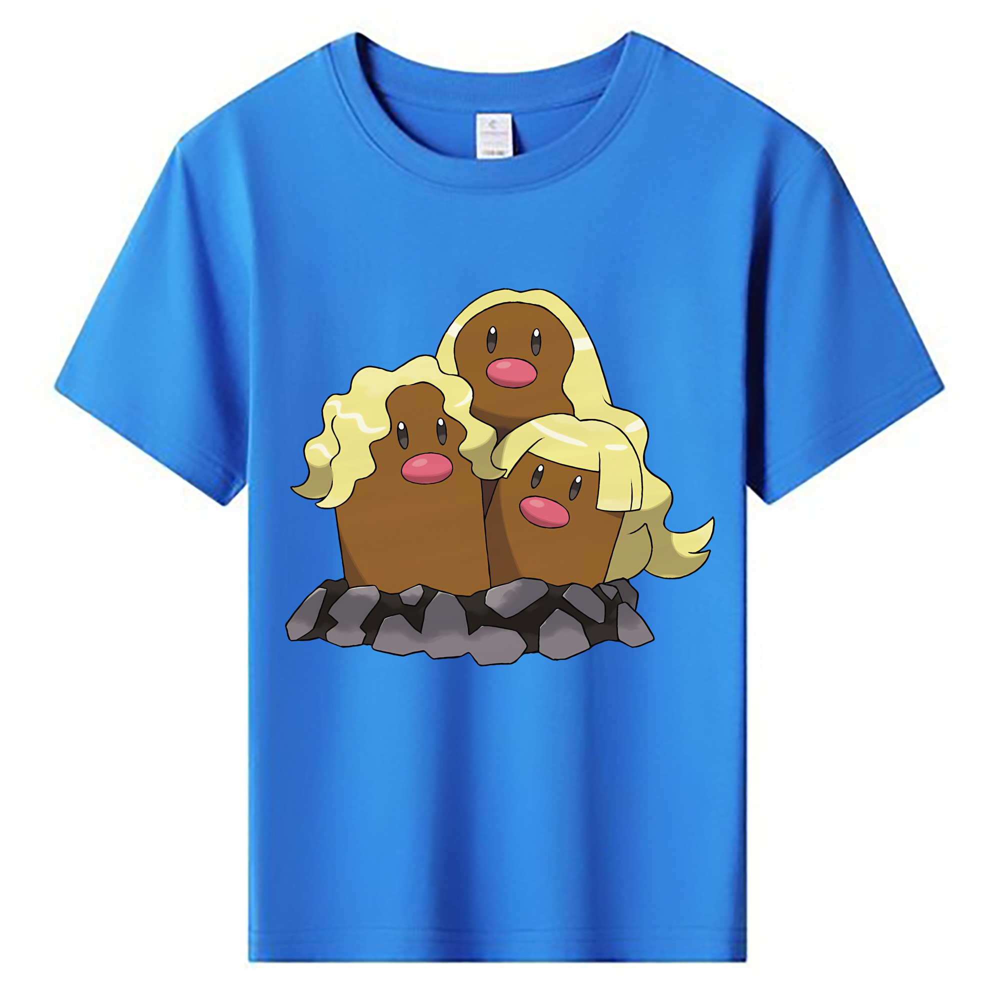 （画像用） ポケットモンスター Pokémon 綿100％キッズTシャツ（フロントプリント）